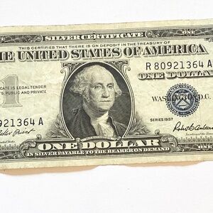 Series 1957A – – US silver certificate … LOW SHIP!